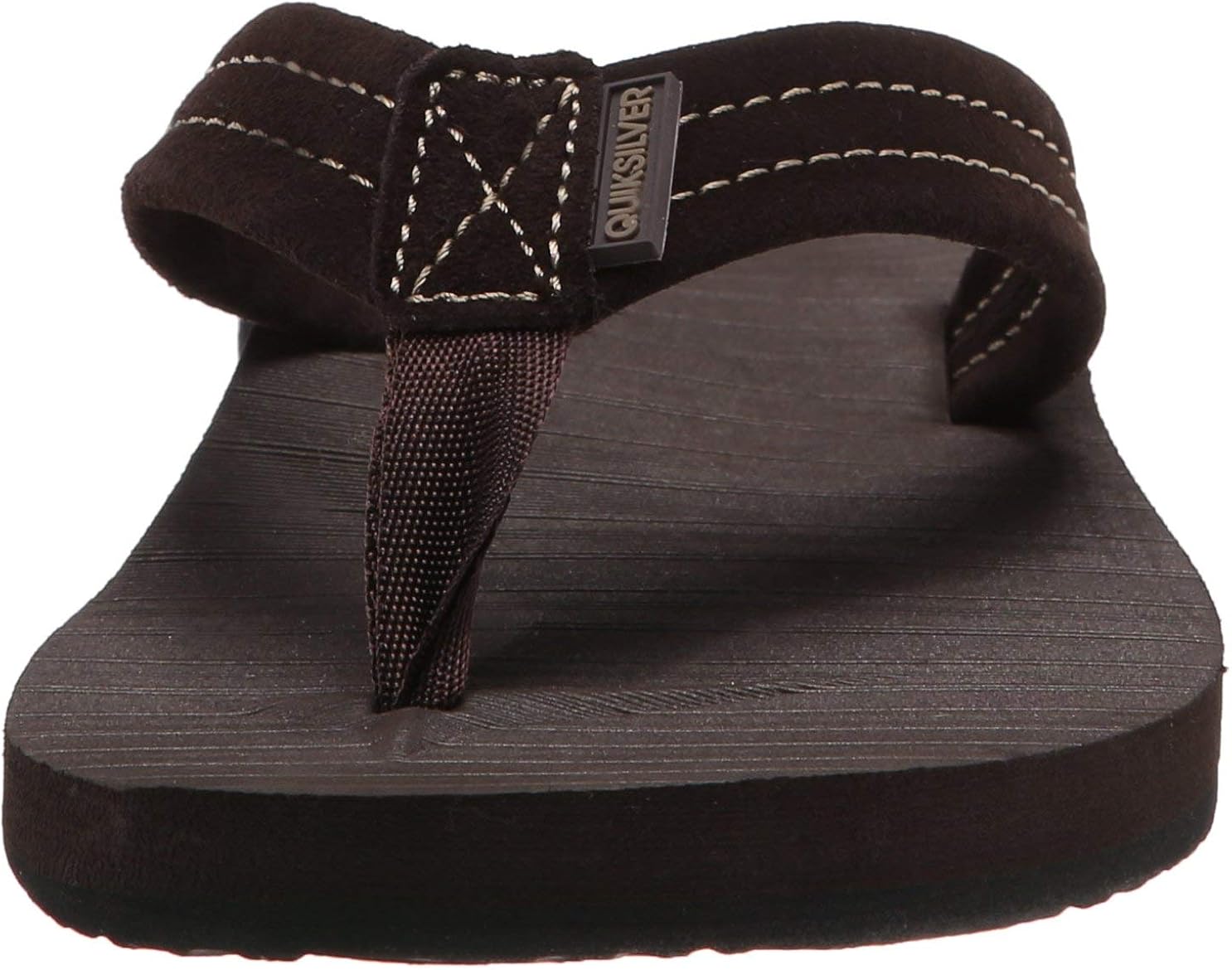 Quiksilver Men's Carver Suede 3-Point Flip Flop Sandal Athletic: Shoes
