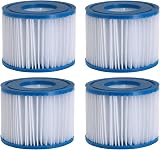 Qualtex Qpro Replacement Filter 4 Pack for Bestway VI Lay-Z-Spa Hawaii Vegas view 1