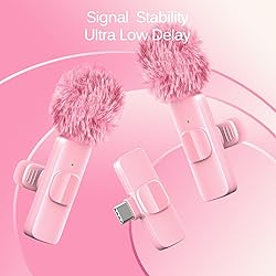 Wireless Lavalier Lapel Microphone for