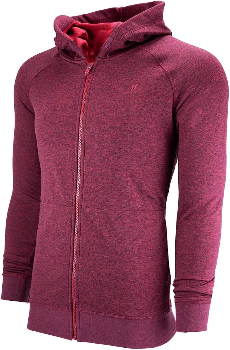 Hurley Men's Nike Dri-fit Disperse Zip Fleece Hoodie: Clothing