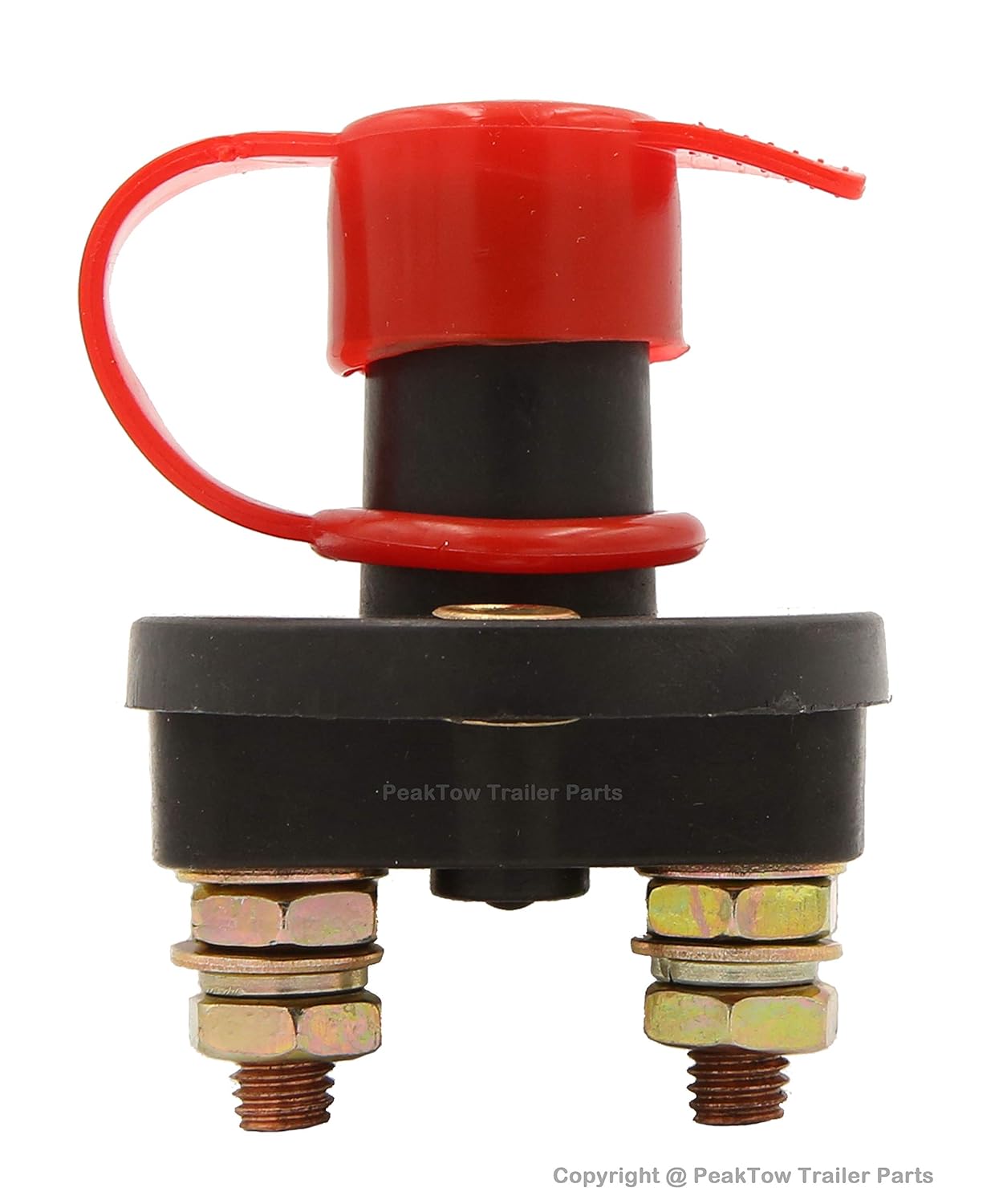 Battery Switches PEAKTOW PTT0005 Battery Disconnector Isolator Cut Off Switch with 3 Keys 2PK