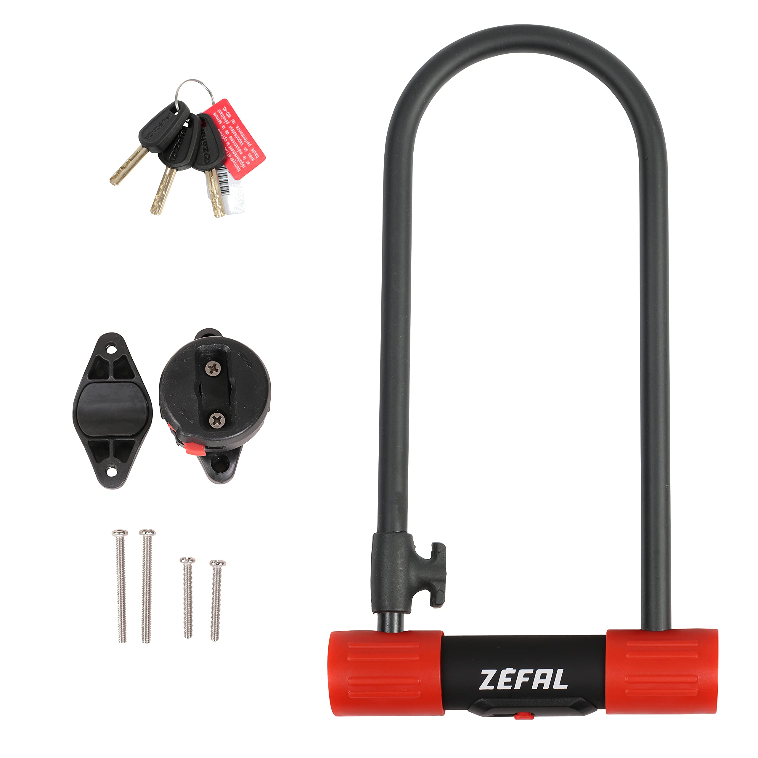 Zefal K-Traz U13L Bicycle U-Lock, Black, 115 x 295mm