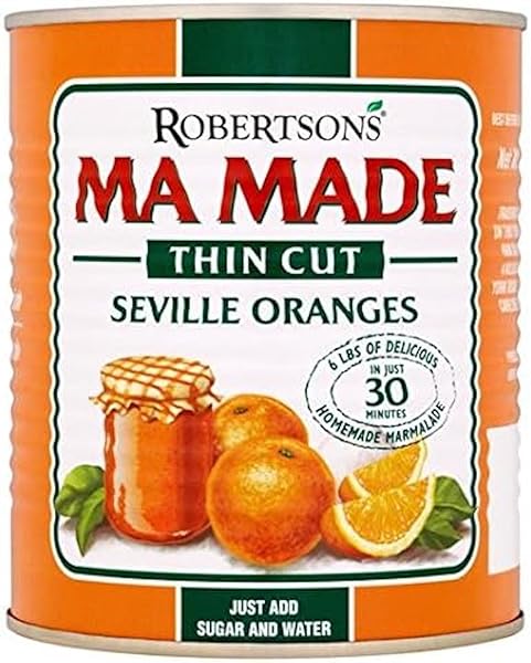 MAMADE MARMALADE THIN CUT 3/4 PINT,NET WT. 850G
