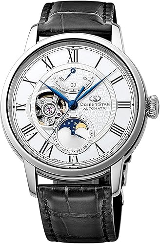 ORIENT STAR Open Heart Moon Phase Power 