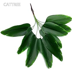 CATTREE 33 inch Tall Artificial Banana Tree, 9