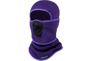 OTXNIREY Kids Balaclava Windproof Ski Mask for Boy Girl (with Breathable Holes), Winter Hat Ski Mask for Cold Weather for Skiing