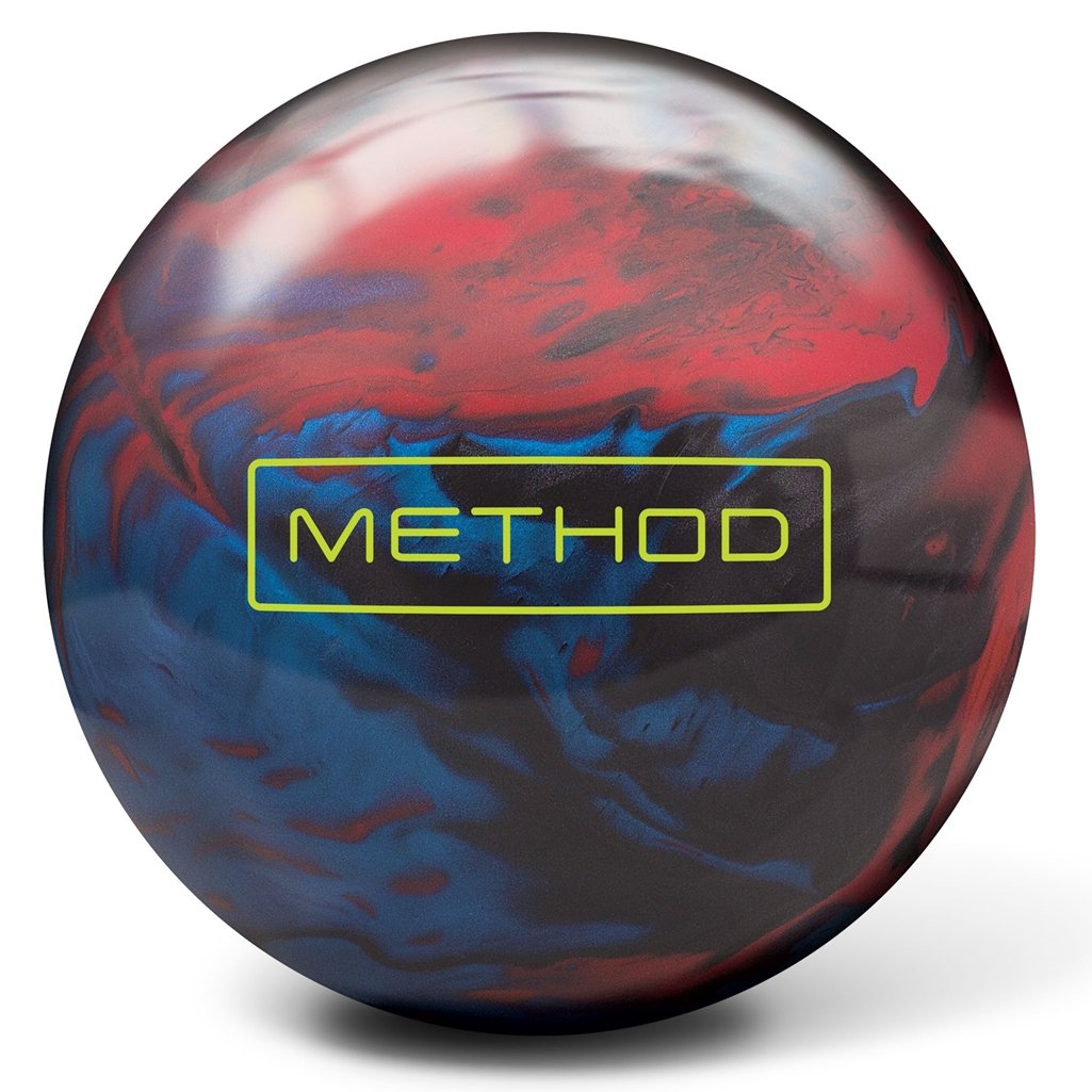 Red/Charcoal/Deep Sky Brunswick Method Bowling Ball Bowling Bowling