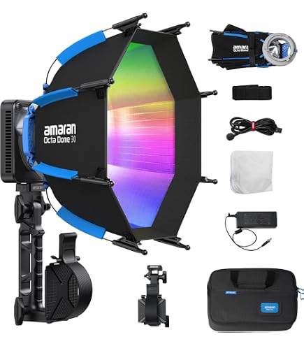 Aputure amaran P60c LED Panel Video Light RGBWW 60w CRI 95+ TLCI