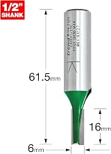 Trend Trend CraftPro Straight Two Flute Router Cutter 1/2 Shank 6mm Ø view 3
