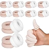 Finger Bandage 20PCS Tubular Finger Cots Finger Bandages Protector Elastic Finger Cover Breathable Thumb Bandages Finger Stall Thumbs for Work Kitchen Finger Protection