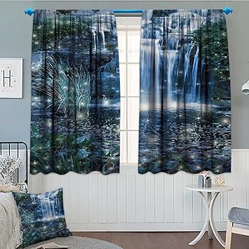 Amazon Com Fedcdse Magic Home Decor Blackout Window Curtain Fairy