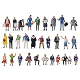 HO Scale 1:87 Standing Seated Passenger People