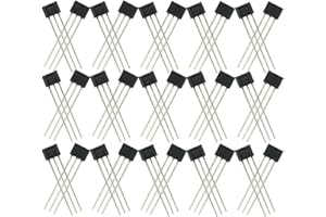 GODIYMODULES 30PCS A3144 Hall Effect Sensor Hall Sensor A3144E A3144EUA OH3144E Magnetic Detector