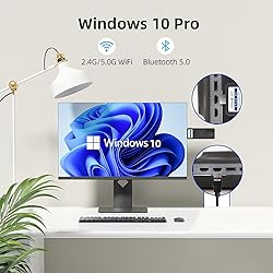 HEIGAOLAPC Mini PC Stick, Fanless Mini Desktop
