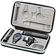 ADC Portable Diagnostic Set Plug-in Rechargeable, with PMV Otoscope and Coax Ophthalmoscope, LED Lamps, 3.5V, Hard Case, Diagnostix 5480L