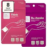 The Good Patch Weekday Hustle Duo (8 Total Patches) | Includes Awake B12 with Caffeine and Vitamins plus Think Focus with Caf