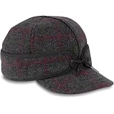 Stormy Kromer The Original Cap | Wool Blend Hat, Warm Winter Outdoor Cap with Flannel Lining, Earflaps, for Men and Women