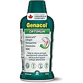 Genacol Optimum Liquid – Glucosamine, Chondroitin, MSM and Ultra-Hydrolyzed Collagen Supplement, Relief of Back, Hips and Kne