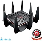 ASUS ROG Rapture Tri-Band Gaming Router Black - Covers 200m² view 2