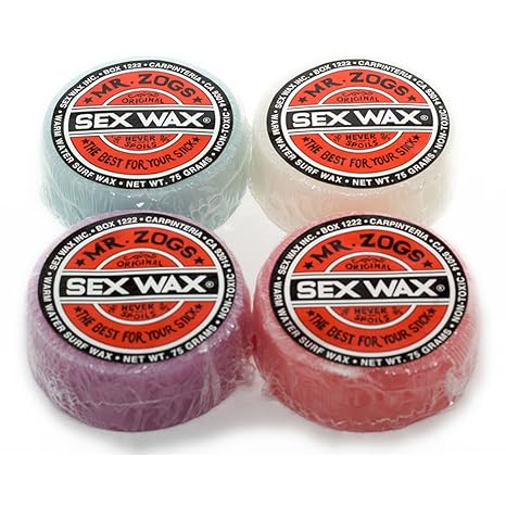 Sex Wax Herren Surfzubehör Original Red Warm