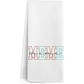 Gnmduw Funky Meme Gifts Kitchen Towels, Meme Gifts for Grandma, Grandmother Gifts from Grandkids, Mothers Day Birthday Gifts for Grandma, Grandmother Hand Dish Tea Towel for Kitchen Bathroom,16x24 in