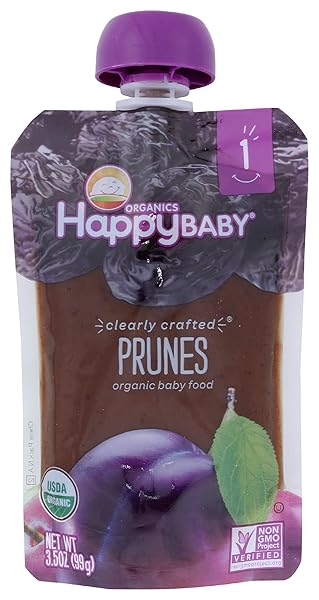 HAPPY BABY CLEARLY CRAFTED ORGANIC BABY FOOD STAGE...