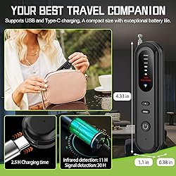 Hidden Camera Detector for Travel, Hidden