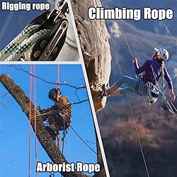 3/4 Inch Arborist Tree Pulling Rope - 50 Feet Tree