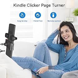 [2 Clips] Finger Ring Page Turner for