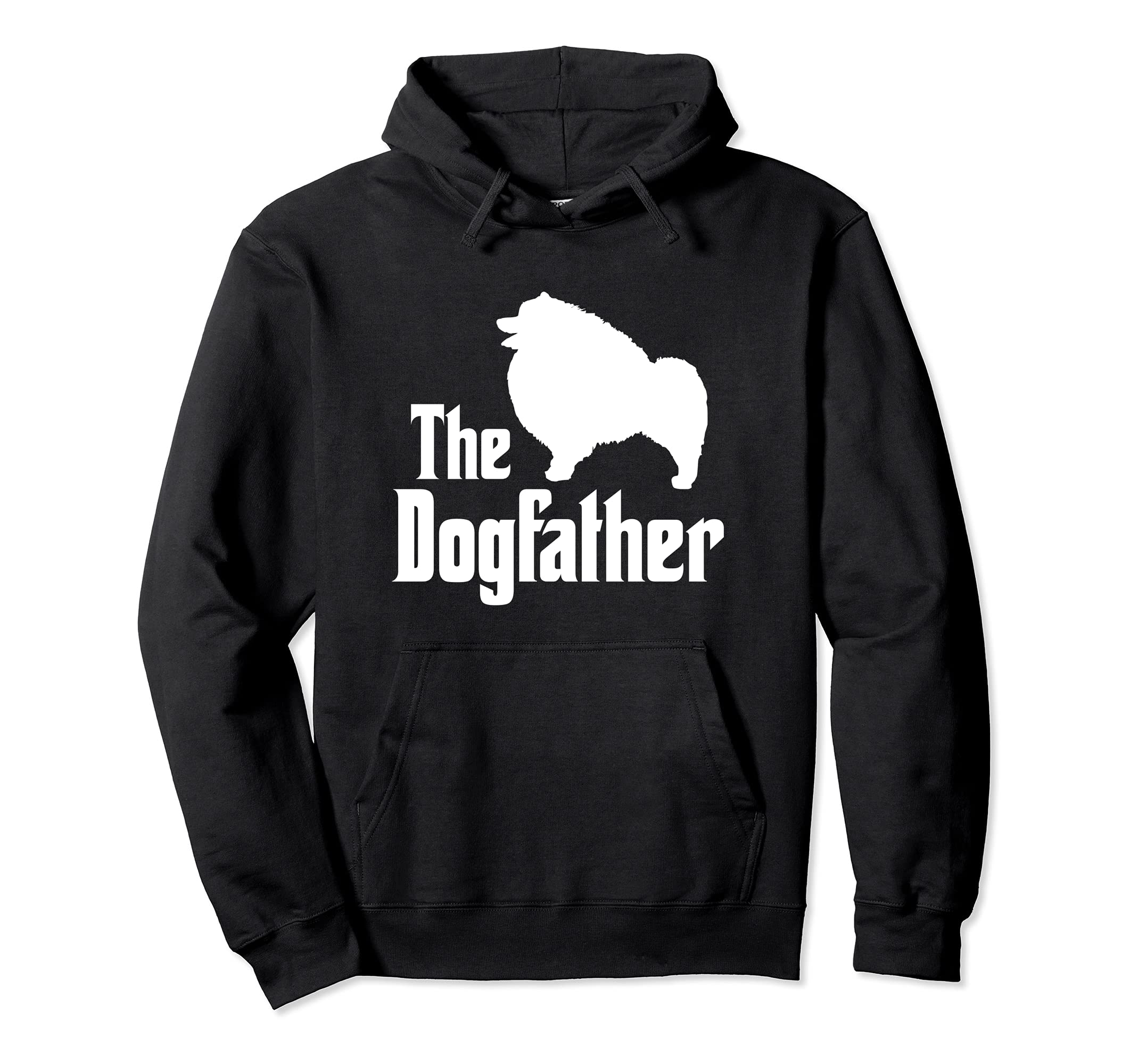 The Dogfather - funny dog gift, funny Keeshond Pullover Hoodie