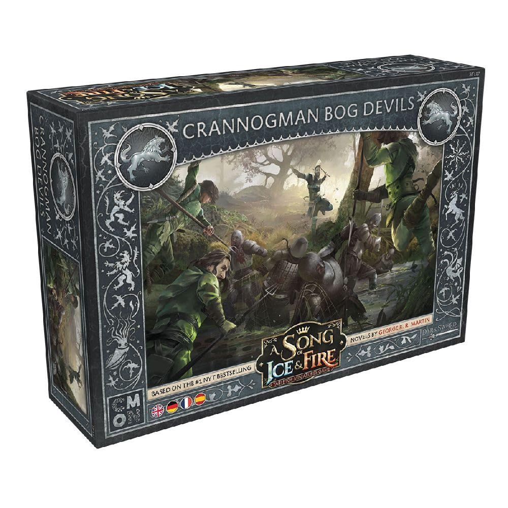 CMON, A Song of Ice & Fire – Swamp Devil of Stake Treasers, Expansion, Tabletop, 2 Players, Ages 14+, 45-60 Minutes, German, Multilingual