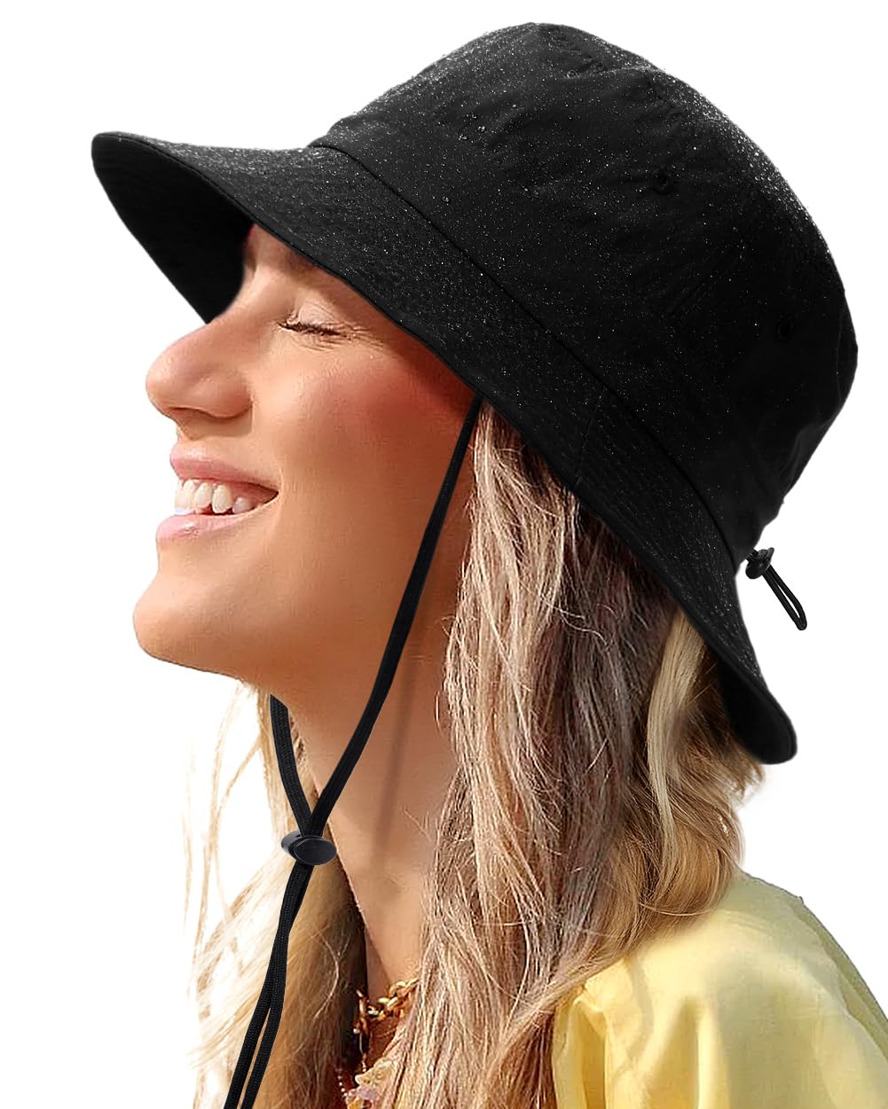 Waterproof Bucket Hat for Women Men Rain Hat UPF 50+ Wide  display picture 1