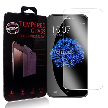 Ycloud Panzerglas Folie Schutzfolie Displayschutzfolie für Doogee Y100 Pro (5 Zoll) screen protector mit Härtegrad 9H, 0,26mm