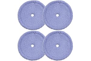 SundiooK Mother Yarn andMicrofiber Washable Mop Pads for EVERYBOT RS500,RS700 Robot for Vacuum, 160mm, 4 or 6 Pack