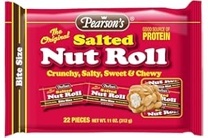 PEARSON EDUCATION Pearsons Salted Nut Roll Bite Size 22 Pieces 11oz.