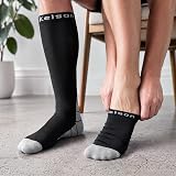Calves Kelson 2 Pairs Compression Socks 20-30 mmHg Knee High Women Men view 6