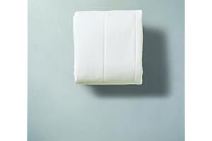 Sunbeam Restful Quilted Heated Mattress Pad Full 10 Heat Settings Auto-Shut Off Machine Washable White