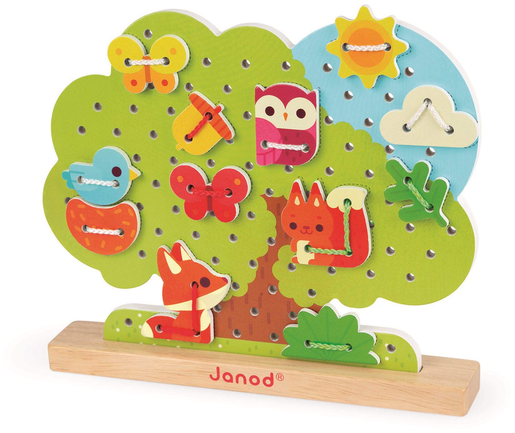 Janod Lacing tree (wood)