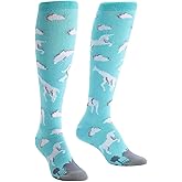 Sock It To Me, Stretch Wide-Calf Knee High Socks