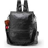 CHERUTY Women Backpack Purse PU Leather Anti-theft Casual Shoulder Bag Fashion Ladies Satchel Bags