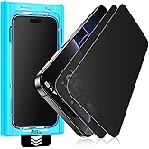 Mothca 2 Pack Matte Privacy Screen Protector for iPhone 17 Pro Max/iPhone 16 Pro Max 6.9-inch [Auto Fit Box Dust-Free] Anti Spy Anti-Glare Anti-Fingerprint Full Coverage Protection Tempered Glass