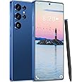 VVJ I25 Ultra 5G Unlocked Phones, Built in Pen, 7000mAh Long Battery Life Smartphone, 6.99" HD Screen Unlocked Cell Phone, 8+256GB Phone Android14, Face ID/Fingerprint Lock/Dual SIM/GPS (Deep Blue)