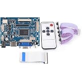 LCD Driver Board, VGA 2AV 7in AT070TN92 | 800x480, TTL LVDS, 9-24V Wide Voltage, LED Backlight, Reverse Input, for Car DIY Monitor