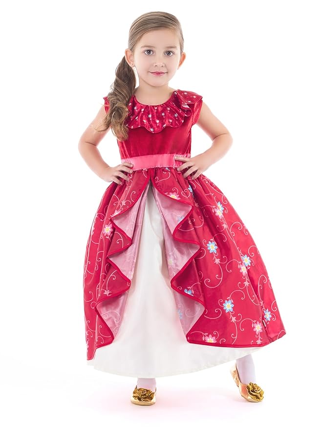 Little Adventures Traditionelle Spanische Prinzessin Mädchen Kostüm - Klein (1-3 Jahre)