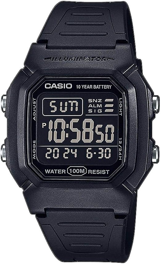 Casio Reloj. W-800H-1BVES: Amazon.es: Relojes