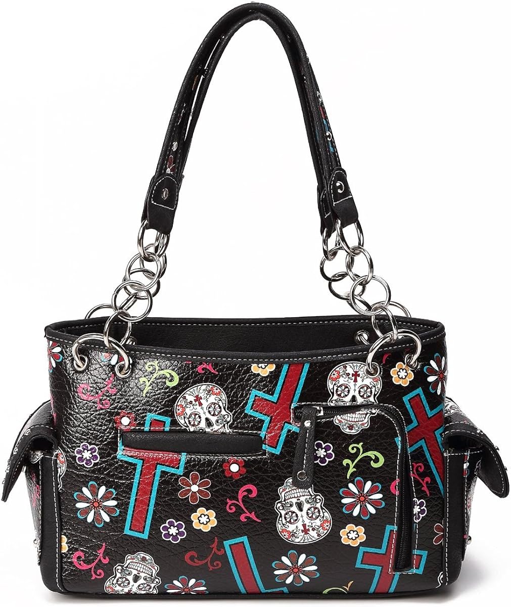 sugar skull handbag