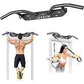 Wall Mounted Pull Up Bar, 51''/36'' Chin Up Bar | 500LBS Capacity, Reinforced Thick Metal Construction, Joist Mounted, Easy to Install, Strength Training Pull-Up Bars