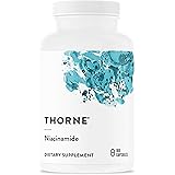 Thorne Niacinamide - 500mg Niacin - Non-Flushing Form of Vitamin B3 - Support Joint Health, Skin Health & Restful Sleep - Glu