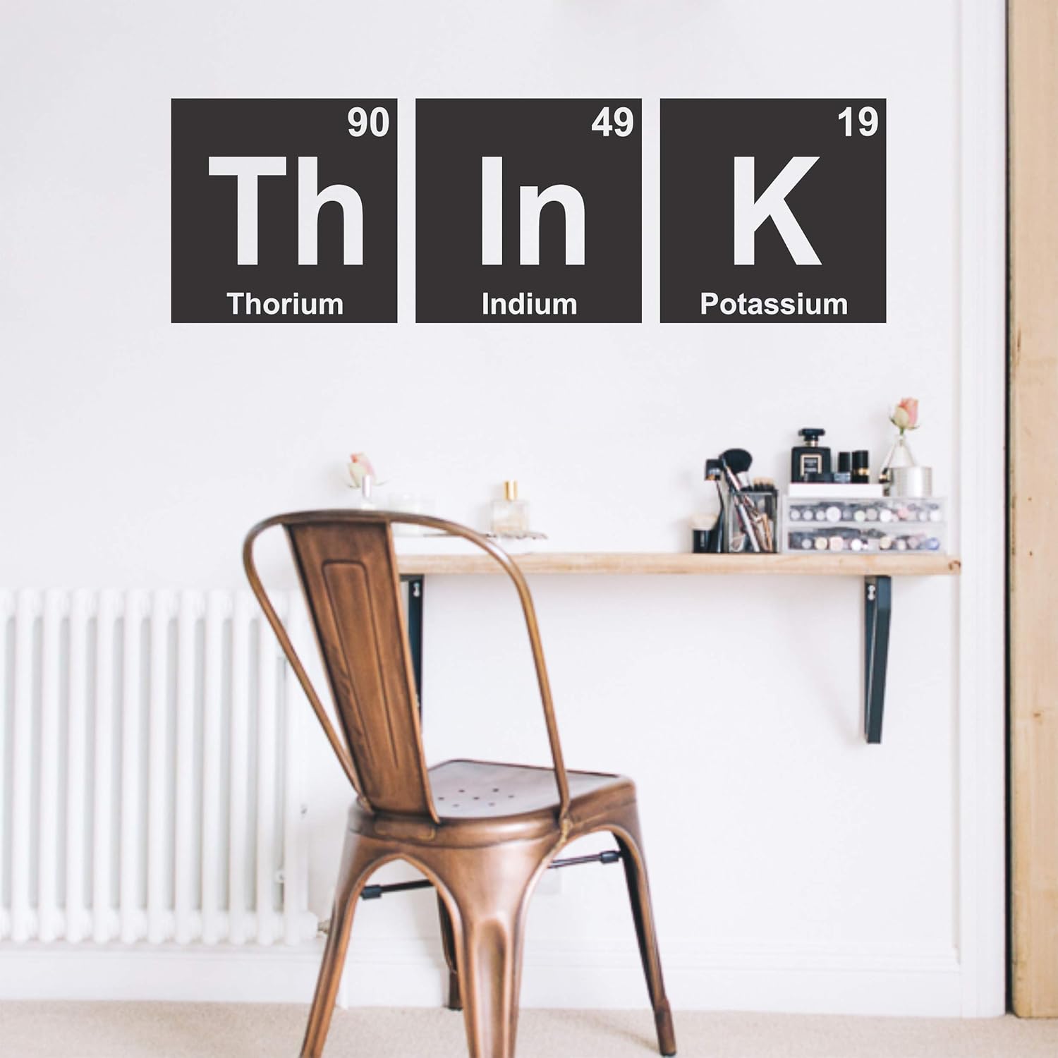 Amazon Com Think Periodic Table Of Elements Wall Decal