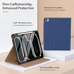 MoKo for iPad Pro 13 Inch Case 2024 (M4) with